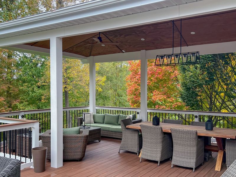 Gazebo Fan Installation in Wilmington, NC